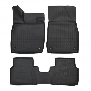 Коврики салонные Norplast Mazda Demio  4 DJ (2014-2019) (черный)
