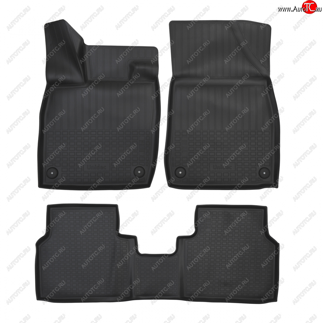2 399 р. Коврики салонные Norplast  Mazda Demio  4 DJ (2014-2019) (черный)  с доставкой в г. Кемерово