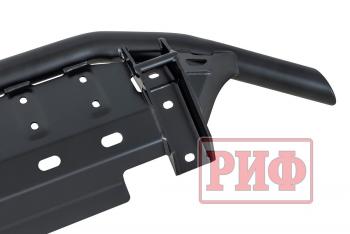 47 359 р. Бампер РИФ силовой передний Toyota Land Cruiser Prado 120 c защитой радиатора  rif120-11076  с доставкой в г. Кемерово. Увеличить фотографию 8