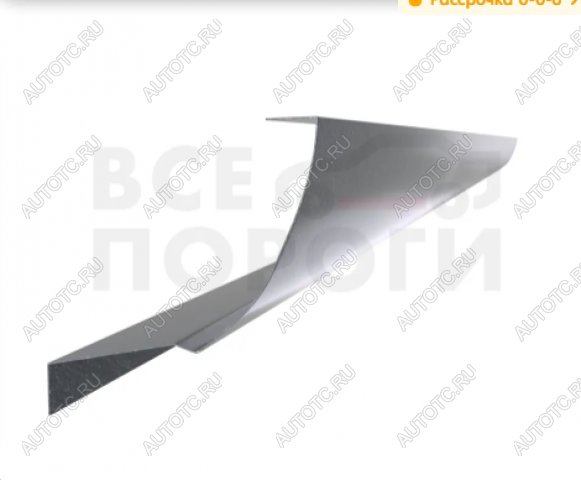 2 099 р. Левый порог (Ремкомплект) Vseporogi Ford Focus 2 универсал дорестайлинг (2004-2008)  с доставкой в г. Кемерово