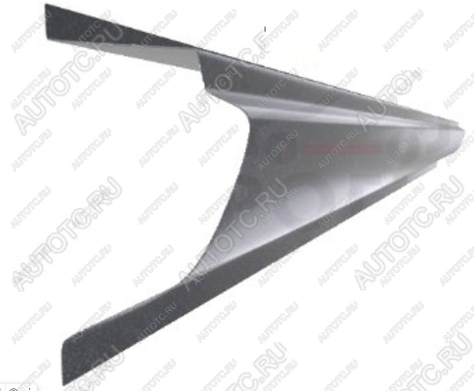 2 099 р. Левый порог (Ремкомплект) Vseporogi  Toyota Voxy  минивэн (2001-2007) R60 дорестайлинг, R60 рестайлинг  с доставкой в г. Кемерово
