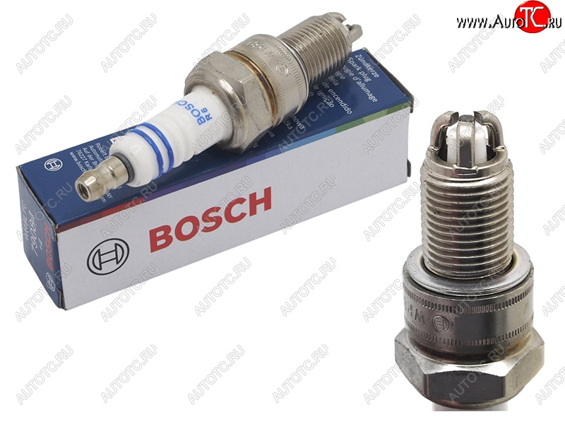 369 р. Свеча зажигания AUDI/SKODA/VW 1.6/1.8/2.5 95-/VAZ 2101-2111,2115 не инжекторные BOSCH 0242229658 BOSCH 0242229658  с доставкой в г. Кемерово
