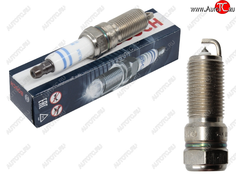 1 099 р. Свеча зажигания FORD FOCUSMAZDA TRIBUTECADILLAC CTSSRXSTS 04-OPEL ASTRAVECTRA 98- BOSCH 0242235767  с доставкой в г. Кемерово