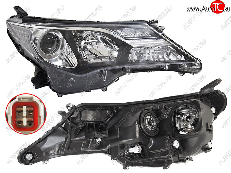27 999 р. Фара Toyota RAV4 (XA40) 12-15 (Справа) DEPO 212-11W1R-LDEM2  с доставкой в г. Кемерово