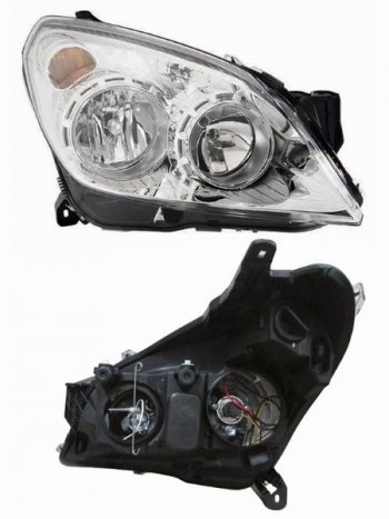 Фара OPEL ASTRA 07-14 RH хром, с электрокрректором DEPO 442-1140RMLEMN1