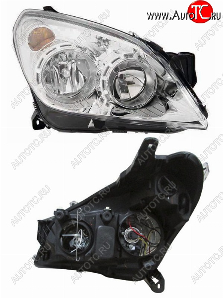 17 349 р. Фара OPEL ASTRA 07-14 RH хром, с электрокрректором DEPO 442-1140RMLEMN1  с доставкой в г. Кемерово