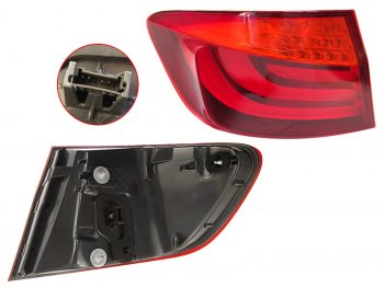 Фонарь задний BMW F10 10-13 LH 4D LED DEPO 444-1957L-AE