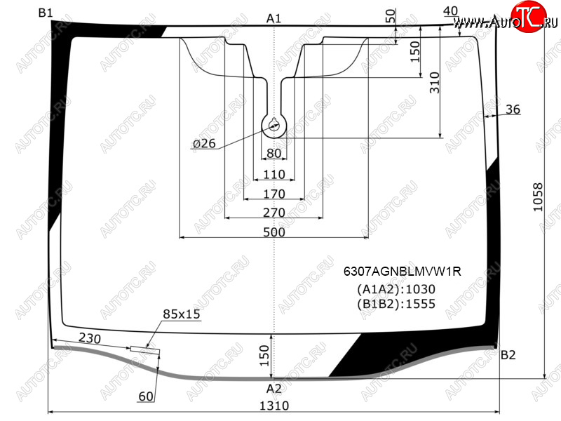 7 999 р. Стекло лобовое (Датчик дождя Молдинг) Opel Zafira 05-14 FUYAO 6307AGNBLMVW1R  с доставкой в г. Кемерово
