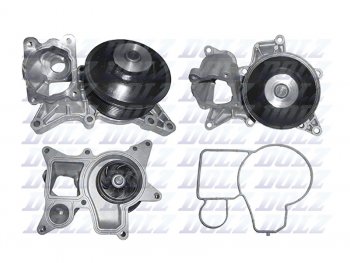 9 899 р. Насос системы охлаждения BMW X5(E70) X6(E71) 5(F10) N57D30B DOLZ B237  с доставкой в г. Кемерово. Увеличить фотографию 1