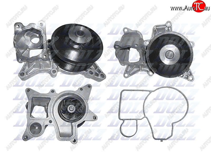 9 899 р. Насос системы охлаждения BMW X5(E70) X6(E71) 5(F10) N57D30B DOLZ B237  с доставкой в г. Кемерово