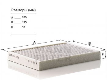 Фильтр салона угольный MANN Land Rover Freelander  L359 (2006-2012), Land Rover Range Rover Evoque ( 1 L538,  2 L551) (2011-2025), Volvo S60 ( RS,RH седан,  FS седан) (2004-2018), Volvo S80 ( AS60 седан,  AS60,AS90, AS95 седан,  AS40,AS70, AS90) (2006-2016), Volvo V70 (2008-2016), Volvo XC60 (2008-2022), Volvo XC70 (2007-2016)