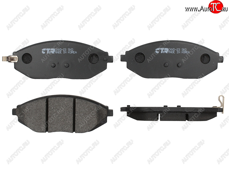 2 359 р. Колодки тормозные передние FL-FR SAT Chevrolet Spark M300 1-ый рестайлинг (2016-2020)  с доставкой в г. Кемерово