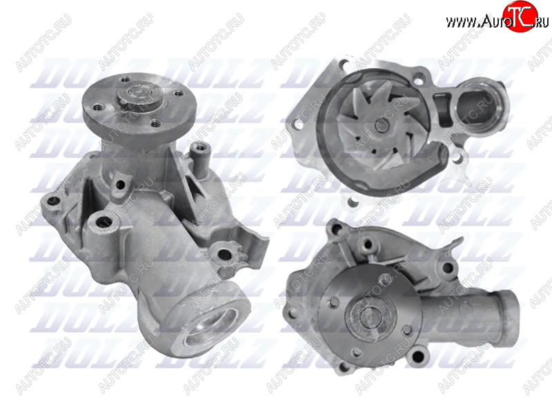 4 299 р. Насос системы охлаждения HYUNDAIMITSUBISHI SANTA FESONATAGALANTL200 G4JS4G63S DOLZ H217  с доставкой в г. Кемерово