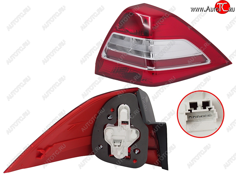 3 299 р. Фонарь задний правый (с платой) MARS  Renault Megane  седан (2006-2009)  рестайлинг  с доставкой в г. Кемерово