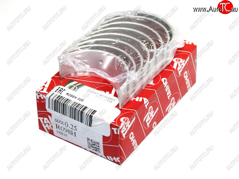 1 129 р. Вкладыши шатунные к-т 0,25 NISSAN AVENIRPRIMERARNESSA SR18DESR20DESR20DET 97- TAIHO R098H 025  с доставкой в г. Кемерово