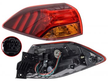 7 199 р. Фонарь задний левый SAT  Hyundai Tucson  TL (2018-2021) рестайлинг  с доставкой в г. Кемерово. Увеличить фотографию 2