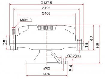 Вискомуфта TOYOTA MARKII,SUPRA,CROWN 1G-FE 92- SAT ST-16210-70040