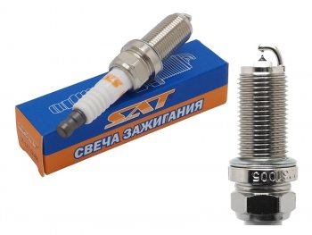 499 р. Свеча зажигания LAND ROVER 3.2 06-MERCEDES CCLKESLK 1.8 02-SUBARU 2.5 05- SAT ST-177-0086  с доставкой в г. Кемерово. Увеличить фотографию 1