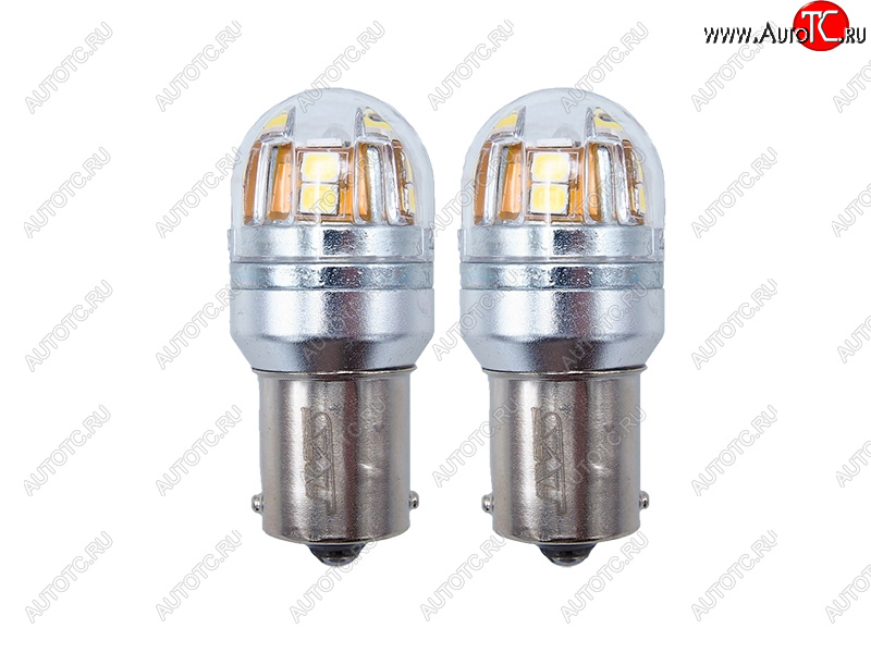 829 р. Лампа дополнительного освещения 12V P21W 2.8W320LM  Canbus LED (Комплект 2 шт.) SAT ST-175-0064  с доставкой в г. Кемерово