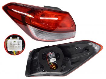 Фонарь задний левый (внешний, LED) SAT KIA Cerato  3 YD (2016-2019) рестайлинг седан