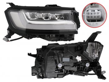 Фара Toyota Land Cruiser (J300) 21- (Спереди Справа Сверху) SAT ST-212-11LC1R