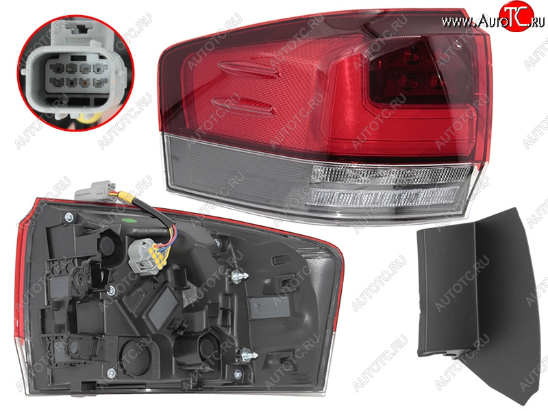 10 699 р. Фонарь задний Toyota Land Cruiser (J300) 21- (Слева LED) SAT ST-212-19LCL с доставкой в г. Кемерово Увеличить фотографию 1 10 699 р. Фонарь задний Toyota Land Cruiser (J300) 21- (Слева LED) SAT ST-212-19LCL с доставкой в г. Кемерово