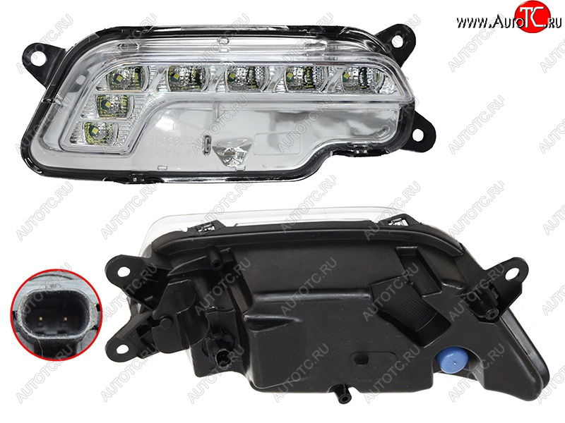 2 559 р. Ходовые огни Mercedes-Benz E-Class 09-17 (Спереди Справа) SAT ST-440-1611R-AQ  с доставкой в г. Кемерово