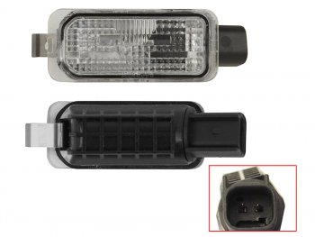 359 р. Подсветка номерного знака Ford Fiesta 08-19  Focus 04-11  Kuga 08-13  Mondeo 14-19 SAT ST-5105886  с доставкой в г. Кемерово. Увеличить фотографию 1