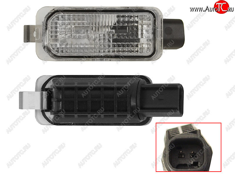 359 р. Подсветка номерного знака Ford Fiesta 08-19  Focus 04-11  Kuga 08-13  Mondeo 14-19 SAT ST-5105886  с доставкой в г. Кемерово