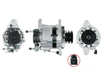 Генератор TOYOTA DYNA 100150 2.4D 87-88HIACE 87-95HI-LUX 2.4D RNLNYN 12V 55A 88-05 2L3L SAT ST-85-0098
