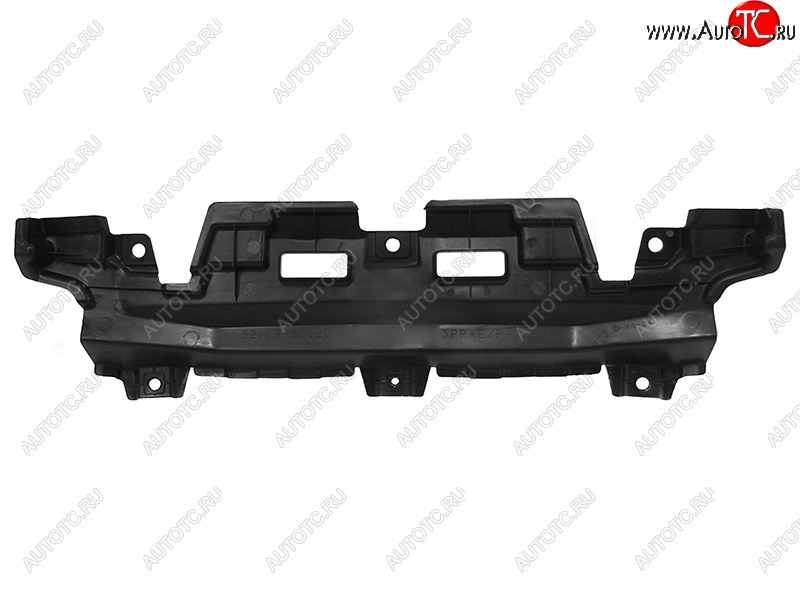 1 899 р. Накладка бампера Toyota Land Cruiser Prado (J150) 09-17  Lexus GX 09-23 (Спереди Снизу) SAT ST-93-0003  с доставкой в г. Кемерово