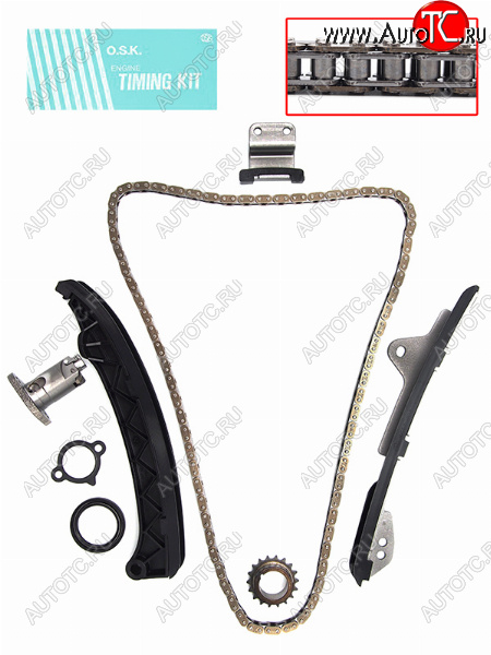 13 299 р. Комплект для замены цепи ГРМ TOYOTA RAV4AVENSISWISH 3ZR-FE 07- OSK T062K  с доставкой в г. Кемерово