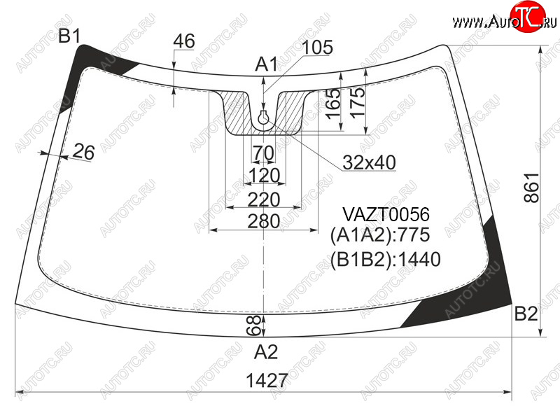 4 599 р. Стекло лобовое (Датчик дождя) LADA 2110 95-14  2111 97-14  2112 99-09  Priora 07-18 KMK VAZT0056  с доставкой в г. Кемерово