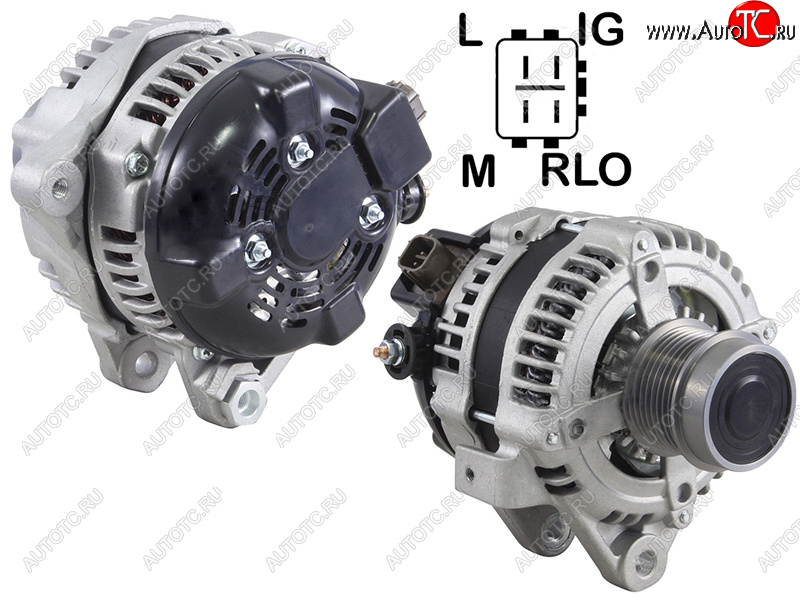 12 399 р. Генератор TOYOTA CAMRY 2.4 01-06/RAV4 2.4 05- 2AZFE ACA31L/ACA33L 12V 100A SAT ST-27060-28361, st2706028361 SAT ST-27060-28361  с доставкой в г. Кемерово