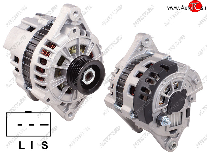 8 899 р. Генератор CHEVROLET LANOS T100/DAEWOO LANOS 1.4/1.5/1.6 12V 85A 97- A14S#/A15S#/A16D# SAT ST-85-0010, st850010 SAT ST-85-0010  с доставкой в г. Кемерово