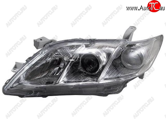 0 р. Левая фара CHINA Toyota Camry XV40 дорестайлинг (2006-2008)  с доставкой в г. Кемерово
