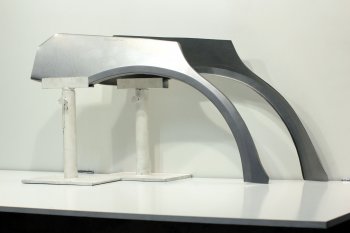 Задние ремонтные арки (комплект) AUTOFERRUM KIA Magentis (2000-2005) (Холоднокатаная сталь 0,8 мм)