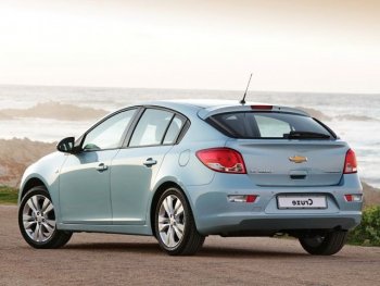 Задняя левая ремонтная арка AUTOFERRUM Chevrolet Cruze  J305 (2009-2015) хэтчбек дорестайлинг, хэтчбек рестайлинг (Холоднокатаная сталь 0,8 мм)