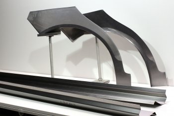 Задние ремонтные арки и пороги (седан) AUTOFERRUM Chery Bonus  (A13) (2011-2016) лифтбэк (Холоднокатаная сталь 1 и 1.2 мм)