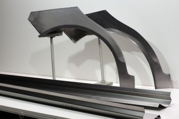 Задние ремонтные арки и пороги AUTOFERRUM Chery Bonus  (A13) (2011-2016) лифтбэк (Холоднокатаная сталь 0,8 и 1 мм)