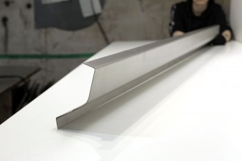 Левый ремонтный порог AUTOFERRUM Honda Jazz (2001-2008) (Холоднокатаная сталь 1.2 мм)