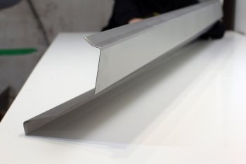 Правый ремонтный порог (с усилителем) AUTOFERRUM Chevrolet Lanos  T100 (2002-2017) седан (Холоднокатаная сталь 1.2 мм)