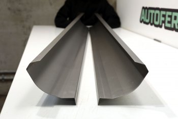 Комплект ремонтных порогов (с усилителем) AUTOFERRUM Chery Kimo  A1 (2008-2014) хэтчбэк (Оцинкованная сталь 1 мм.)