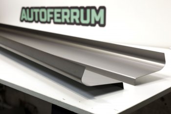 Комплект ремонтных порогов AUTOFERRUM INFINITI FX35  S50 (2002-2008) дорестайлинг, рестайлинг (Оцинкованная сталь 1 мм.)