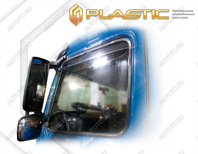 2 199 р. Дефлектор окон CA-Plastic Volvo FM шасси (2013-2025) (Classic прозрачный)  с доставкой в г. Кемерово