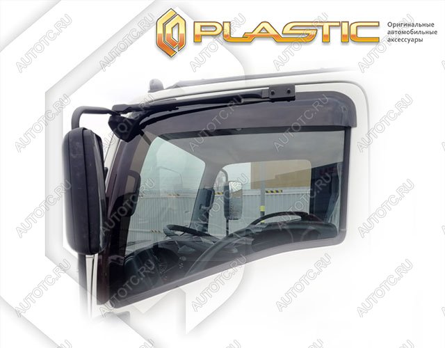 2 599 р. Дефлектора окон CA-Plastic Volvo FMX седельный тягач дорестайлинг (2010-2017) (серия Classic прозрачный )  с доставкой в г. Кемерово