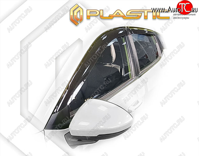 2 159 р. Дефлектор окон CA-Plastic Wuling Xingchi 310s (2021-2025) (Classic полупрозрачный)  с доставкой в г. Кемерово
