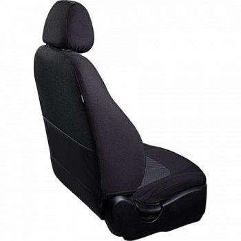 16 799 р. Комплект чехлов сидений (ЖАККАРД) Chevrolet Aveo T200 хэтчбек 5 дв (2002-2008) (Черный+белый)  с доставкой в г. Кемерово. Увеличить фотографию 4