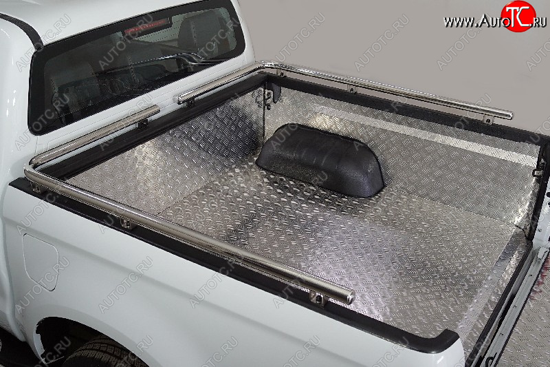 15 999 р. Рейлинги на кузов гнутые d42,4 мм ТСС Тюнинг  JAC T8 PRO (2020-2025) (нержавеющая сталь)  с доставкой в г. Кемерово