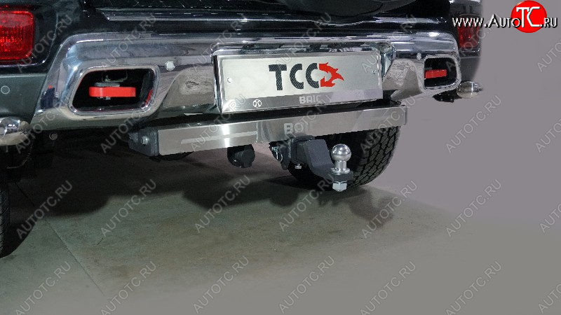 27 599 р. Фаркоп (тягово-сцепное устройство) ТСС Тюнинг  BAIC BJ40 (2022-2025) (оцинкованный, шар E нержавейка, надпись Baic)  с доставкой в г. Кемерово